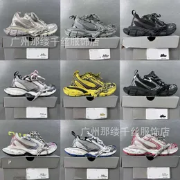 Track Balencaga 3XL Sneaker Мужская обувь Дизайнерские кроссовки Triple S Sport Paris Generation 2023 Спортивная толстая подошва с приподнятой изношенной грязной обувью с эффектом изношенности