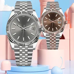 Montre femme de alta calidad 31 mm Relojes para mujer para hombre 2813 Movimiento automático Reloj de acero inoxidable completo Relojes de pulsera mecánicos luminosos a prueba de agua Regalos Datejust