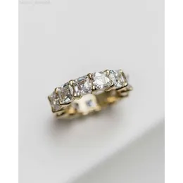 Обручальное кольцо с муассанитом огранки Ашер VVS2-D с бриллиантом, обручальное кольцо с муассанитом, подарок для женщин, эффектное кольцо, подарок