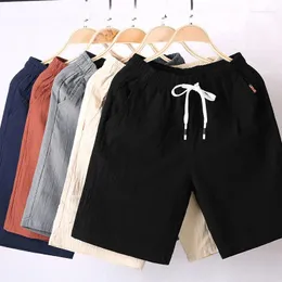 Men's Shorts MRMT 2023 Brand Casual Cotton And Linen Short Pants For Male Five Scanties Cent Breeches