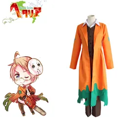 Cosplay Aph America Alfred F. Jones Cosplay Axis Powers Hetalia Orange Comple Comple Come Comple