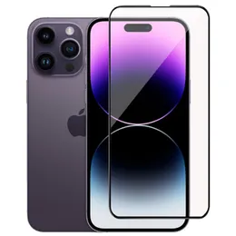 Ochraniacz ekranu na iPhone 15 Pro Max 14 plus 13 mini 12 11 xs xr x 8 7 se 9h hartowany szkło pełne pokrycie zakrzywiona tarcza straży folii wybuchowej