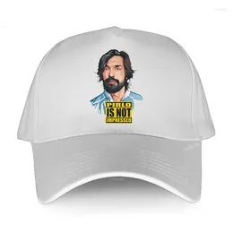 Ball Caps Adjustable Brand Baseball Cap Balck Adult Luxury Hat For Men PIRLO IS NOT IMPRESSED Hip-Hop Sport Bonnet Snapback Summer Hats