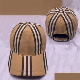 Ball Caps 2021 Luksusowy projektant Casquette Caps Fashion Aldt Men Men Women Baseball Cap Cotton Sun Hat Wysokiej jakości Hip Hop Classic Hats Dro Dhdrd