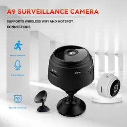 A9 WiFiミニカメラワイヤレスビデオレコーダー音声レコーダーセキュリティ監視カメラカメラスマートホーム幼児やペットのためのスマートホーム