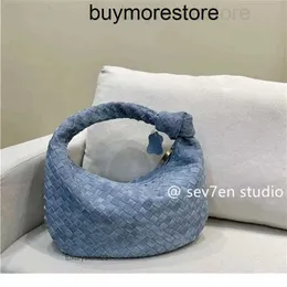 BOTTEGASSVENETAS JODIE BAR 5A SHEEMSKIN WOVEN HANDMADE TWESTED TWESTED VENATA EVINGLADE EVINEST HANDMADE UNDERARM FUSTIOLABLE High-End Package Denim VuvB