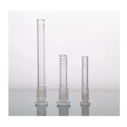 Hookah Glass Downstem 14 mm 18 mm męski staw żeński LO pro rozproszony łodyga z 6 cięciami oqnro