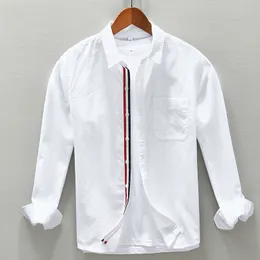 남자 셔츠 럭셔리 디자이너 패션 남성복 캐주얼 버스 사업 Shirtsa 클래식 맨 드레스 셔츠 남자 긴 슬리브 브랜드 패션 스프링 트랙복 재킷 m-3xl#01