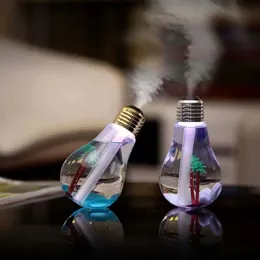 Steamer Bulb Humidifier 400ml Large Capacity Desktop Art Air Colorful Night Light USB Diffuser Mini Purifier 231020