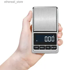 Łazienka skali kuchenna Skala kieszeni 0,01 g Precision Electronic Gold Jewelry Carat Diamond Bilans Mini MG Scale Kitchen Portable Waganie Q231020