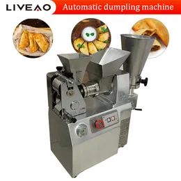 Hemanvändning Dumpling Making Machine Ravioli Meat Pie Forming Empanada Maker Machine Pelmeni Samosa Machine hela automatiskt