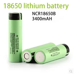 3400mAh رأس مدبب مع لوحة واقية 18650 NCR18650B 3.7V بطارية ليثيوم قابلة للشحن