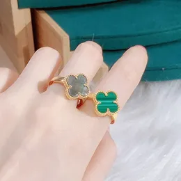 four leaf clover Earrings Made of natural shells and natural agate Gemstone Gold Plated 18K designer for woman T0P quality highest counter quality premium gifts 008