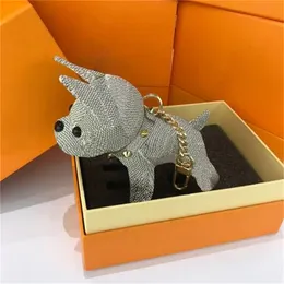 Kids Cartoon Accessories Designer Dog Style Keychain Boys Girls Schoolbag Bag Doll Buckles Fashion luxury Chains Key Buckle 7 Styles