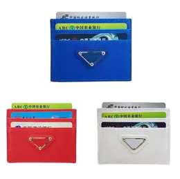 Lyxkortshållare saffiano modedesigners purses unisex clutch plånböcker kontant plånböcker skiktade plånböcker Kvinnor Väskan Cattlehide Key Pocket Coin Plånbok med låda