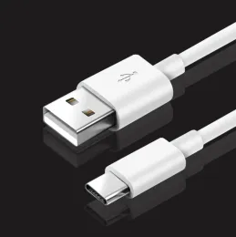 Universal 2A USB Tip C cep telefonu kabloları Android cep telefonları için Tip-C Şarj Kablosu Samsung Huawei Şarj Cord 1M 3ft LL LL