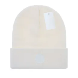 Moda zima mężczyzn kobiet czapki czapki luksusowa marka Moncle Beanie Knitted Hat Designer Cap Fitted Hats Unisex Cashmere Letters Casual Skull Caps Y-8