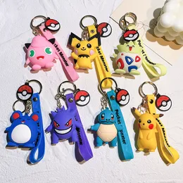 Decompression Toy Elfin Keychain Captain Action Figure Model PVC Cartoon Bag Doll Pendant Toys Gift