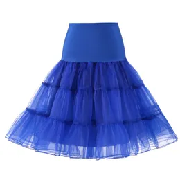 Kısa Organza Petticoat Crinoline Vintage Düğün Gelin Petticoat Gelinlikler için Anayasal Kaya ve Bale Etek