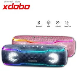 Handy-Lautsprecher XDOBO Boss Tragbarer Bluetooth-Lautsprecher IPX7 Wasserdicht 30 W Soundbox LED-Lautsprecher Stereo-Surround-Lautsprecher Unterstützung AUX TWS Q231021