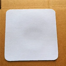 sublimation neoprene blank Natural Rubber coasters hot transfer printing neoprene round square shape rubber cup mats consumables BJ