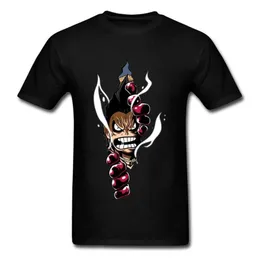 القمصان للرجال Camiseta de una Pieza Para Hombre Luffy Gear 4 Crazy Camisetas Personalizadas con estampado en 3d anime212e