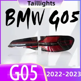 Bilens bakljus för BMW X5 G05 20 22-2023 LED-bakljusmontering Broms Körning Turn Signal Baklampans plugg