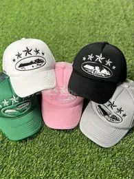 5 Starz Alcatraz Trucker Ball Caps 22SS Amerikan Gelgit Marka Kamyon Kapağı Sıras Baskı Beyzbol Kapağı Yaz Unisex