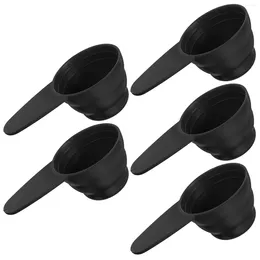 Measuring Tools 5 Pcs Graduated Spoon Coffee Scoop 2 Cup Spoons Disposable Bean Tablespoon Scoops Canisters Abs Small Espresso Ss
