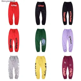 Pantaloni da uomo Pantaloni sportivi Pantaloni firmati Graphic Sp5der Young Thug 555 Spider Donna Sp5der Joggers Verde Hip Hop Cargos Graffiti Print Pantaloni sportivi