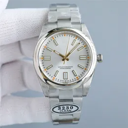 Caixa original relógio de alta qualidade 41mm vidro safira ásia 2813 movimento mecânico relógio masculino automático 2023