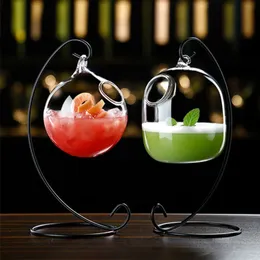 Mugs Creative Cocktail Glass Personality Western Restaurant Wine Glass Creative Hanging Glass Hanging Bottle Cold Drink Cup 231020