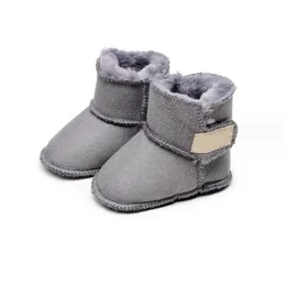 Clássico bebê da criança sapatos de inverno bebê recém-nascido sapatos de sola macia designer meninos e meninas botas de neve quente do bebê botas
