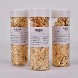 Other Event Party Supplies Gold Silver Foil 24K Real Powder Made Of Genuine Leaf Food Grade Craft Paper Skincare Decorating 231019