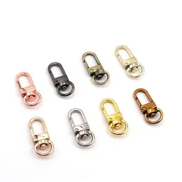 Craft Tools 500Pcs 12X3M Alloy Rotatable Lobster Clasp Dog Key Chains Buckle Bag Hook Keychain Connectors For Diy Jewelry Making Findi Dhwlx