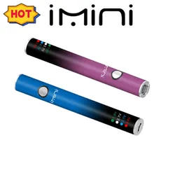 OEM all'ingrosso monouso preriscaldamento tensione regolabile Vape Pen Mod Cartuccia Carrello Serbatoio olio denso 510 Batteria a bottone con cavo USB C Caricatore