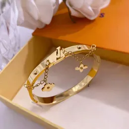 Bracciale per il cuore, braccialetti diamantato in braccio d'oro per donne, serpente designer designer gioiello in acciaio inossidabile da uomo impegno del braccialetto femminile