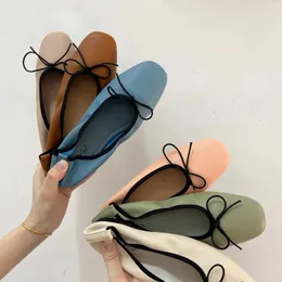 Dress Shoes Bailamos Women Flat Heel Shoes Female Flats casual Ballet Dancing Shoes Foldable Sole Boat Shoes Summer Slip On Slipper Mules Sl 231019