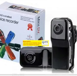 MD80 Mini DV HD 720P Sports Action Camcorder Portable Digital Mini Camera Micro DVR Pocket GO Recorder Audio Video M80 Pro New LL LL