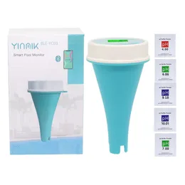 Mierniki pH Ble-yc01 Smart Online Bluetooth Water Chlor/PH/TDS/EC/ORP/TEMP 6 W 1-metra miernika pH zasilane przez aplikację mobilną do puli akwarium 231020