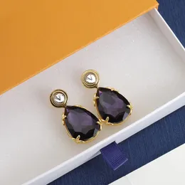 Fashion women's designer earrings collection brand exquisite and elegant Valentine's Day gift luxury jewelry with original box.