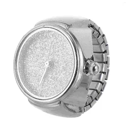 Relógios de parede Anel de quartzo relógio amantes relógios minimalistas mulheres 5 dólares espelho de vidro comum