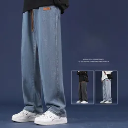 Herren Hoodies Sweatshirts Herren Jeans mit weitem Bein Hip Hop Lässige Herren Straight Baggy Denim Hosen Streetwear Skateboard Hose Neutrale Hosen Plus Größe S-3XL 231021