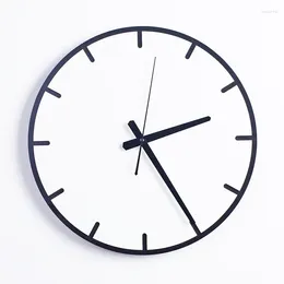 Väggklockor unik europeisk klocka tyst industriell design inomhus larm sovrum reloj para pared hem dekoration lyx