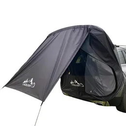 Tendas e abrigos Tenda de tronco de carro para acampamento à prova d'água Auto Toldo SUV Car Tail Tent Portátil Trunk Sleep Bed Shade Toldo para acampamento autônomo 231021