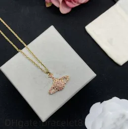 Projektant Pearl Pendant Naszyjnik Bransoletka stereoskopowa 3 D planeta Saturn Clavicle Naszyjnik Bransoletka Biżuteria Kobiety Prezent Wedding Prezent