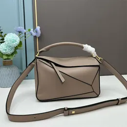 Fashion Shoulder bag Genuine Leather Made Trunk Style Solid Color Bags for Women's Handbag Purses