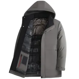 Giacche da uomo Moda Parka Piumino Giacca casual Giacca a vento Calda cerniera superiore Cappotto capispalla spesso 3 stili