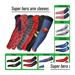 Arm & Leg Warmers New Brand Compression Sports Arm Sleeve Moisture Wicking Softball Baseball Camo Guard Sleeves Sports Outdoors Cyclin Dhwlh