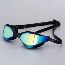 Modieuze high-end snelheidszwembril wedstrijdtraining waterdichte mistbestendige zwembril voor kinderen en volwassenen van beide geslachten PF